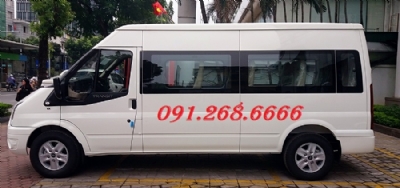 Cho Thuê xe 16 chỗ ford transit tại quận nam từ liêm, thuê xe du lịch 0912686666